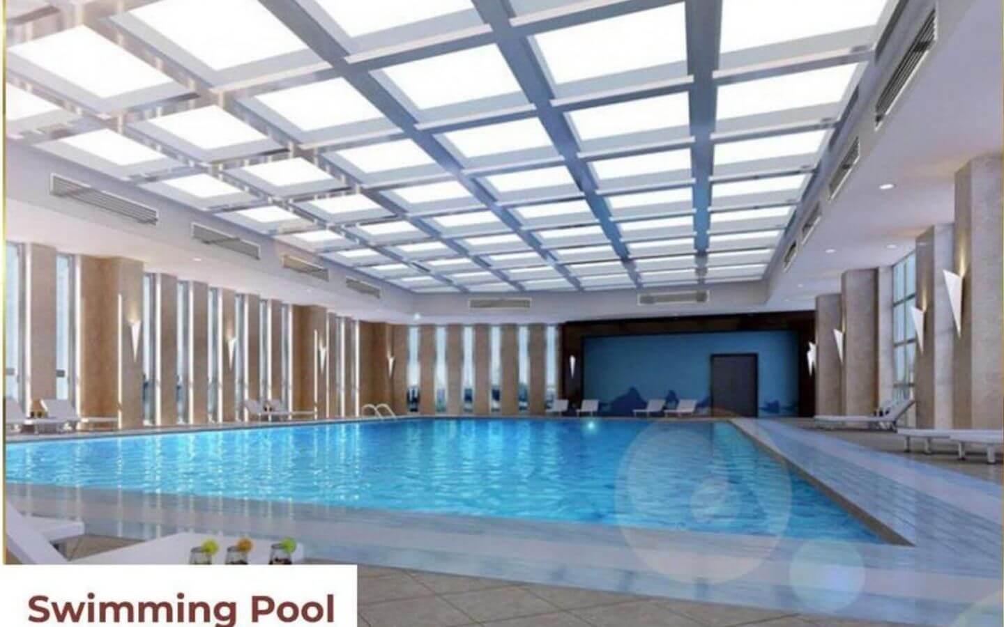 Mehran Sky Tower Luxury Living in Civil Lines, Karachi - Swimming Pool